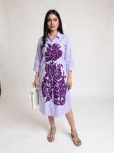 Stripes classy dress